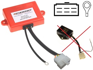 Unidade de ignição CDI para Suzuki GS400 GSX400 GS500 GS550 GS650