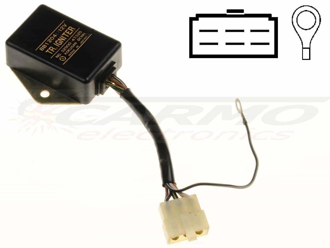 GS400 - GS650 TCI CDI dispositif de commande boîte noire (BB1203, BB1204)