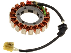 Suzuki GSX1400 stator alternator rewinding