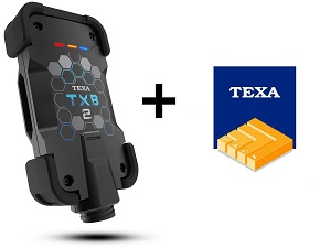 Texa TXB2 Motorfiets diagnose apparaat voor PC - (TXB2 + software)