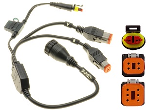 Texa 3151/AP57 Texa Motorcycle diagnostic cable Harley Davidson (art. 3909520) --> 3151/AP57