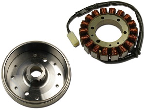 Verbeterd rotor vliegwiel + dynamo-stator - Triumph Speed 4 Daytona 600 650 TT600