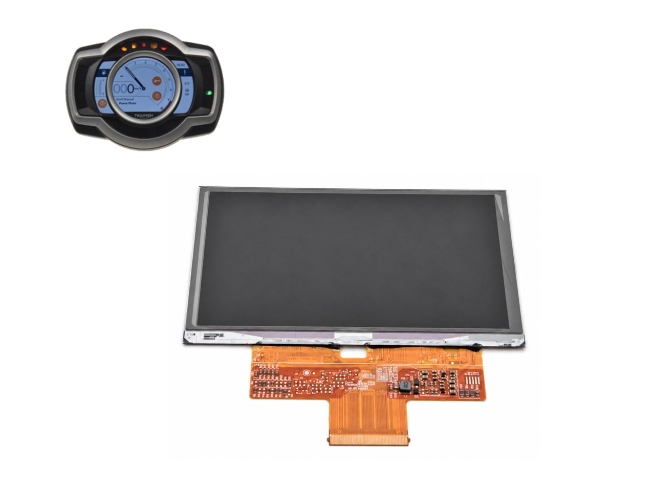Triumph Rocket 3 / Street Triple 765 LCD screen display (new) Triumph Rocket 3 / Street Triple 765 LCD screen display (new)