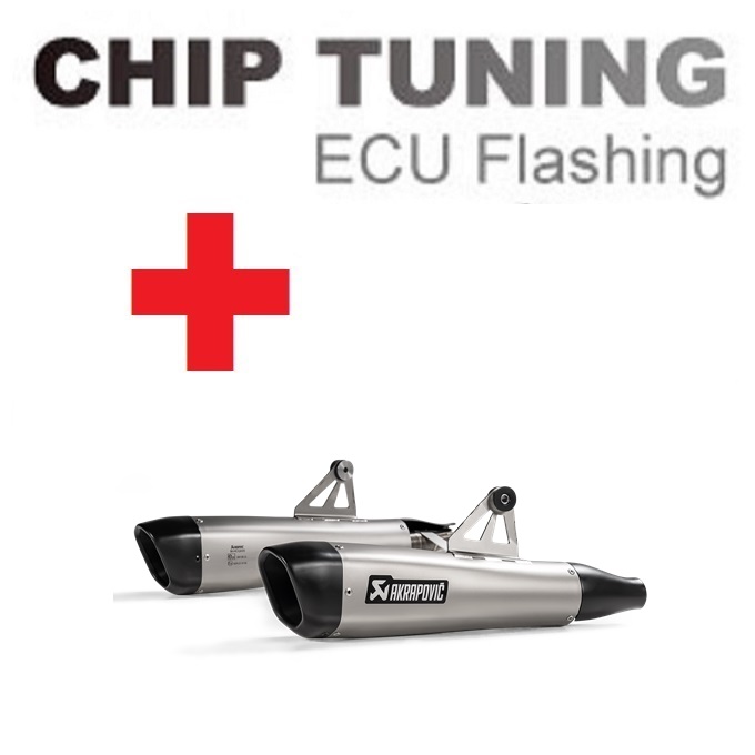 Truimph Bonneville T100 2017-2020 Réglage du flash ECU haute performance+Akrapovic S-T12SO4-HCQT (Étape 3)