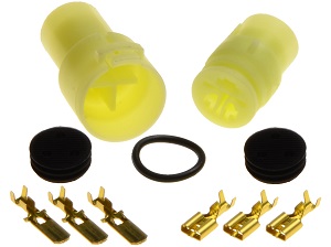 Lichtmaschine Stecker set wasserdicht (runden)