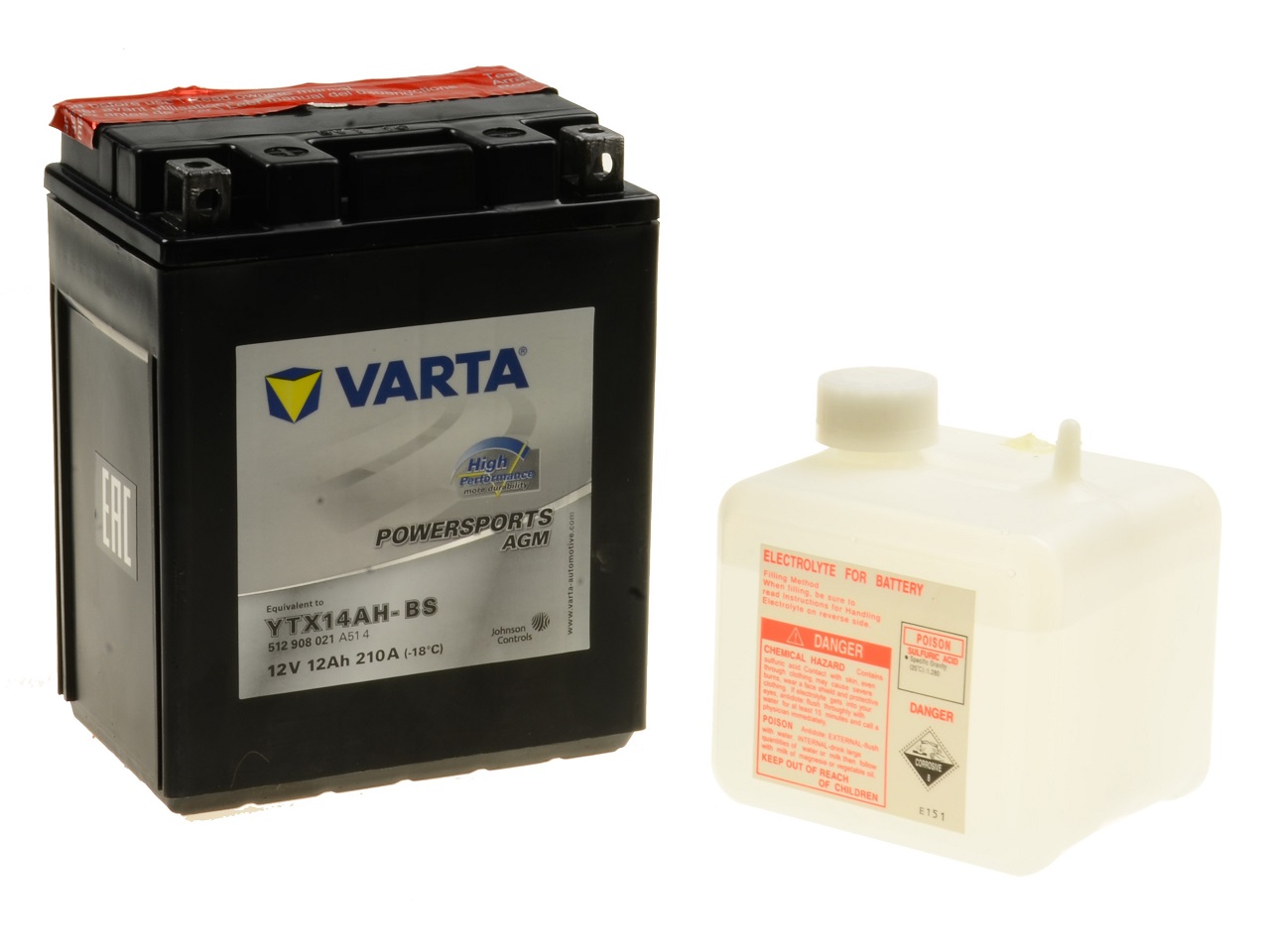 Varta YTX14AH-BS