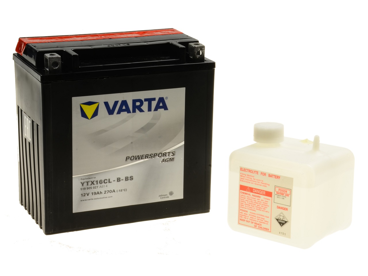 Varta YB16CL-B