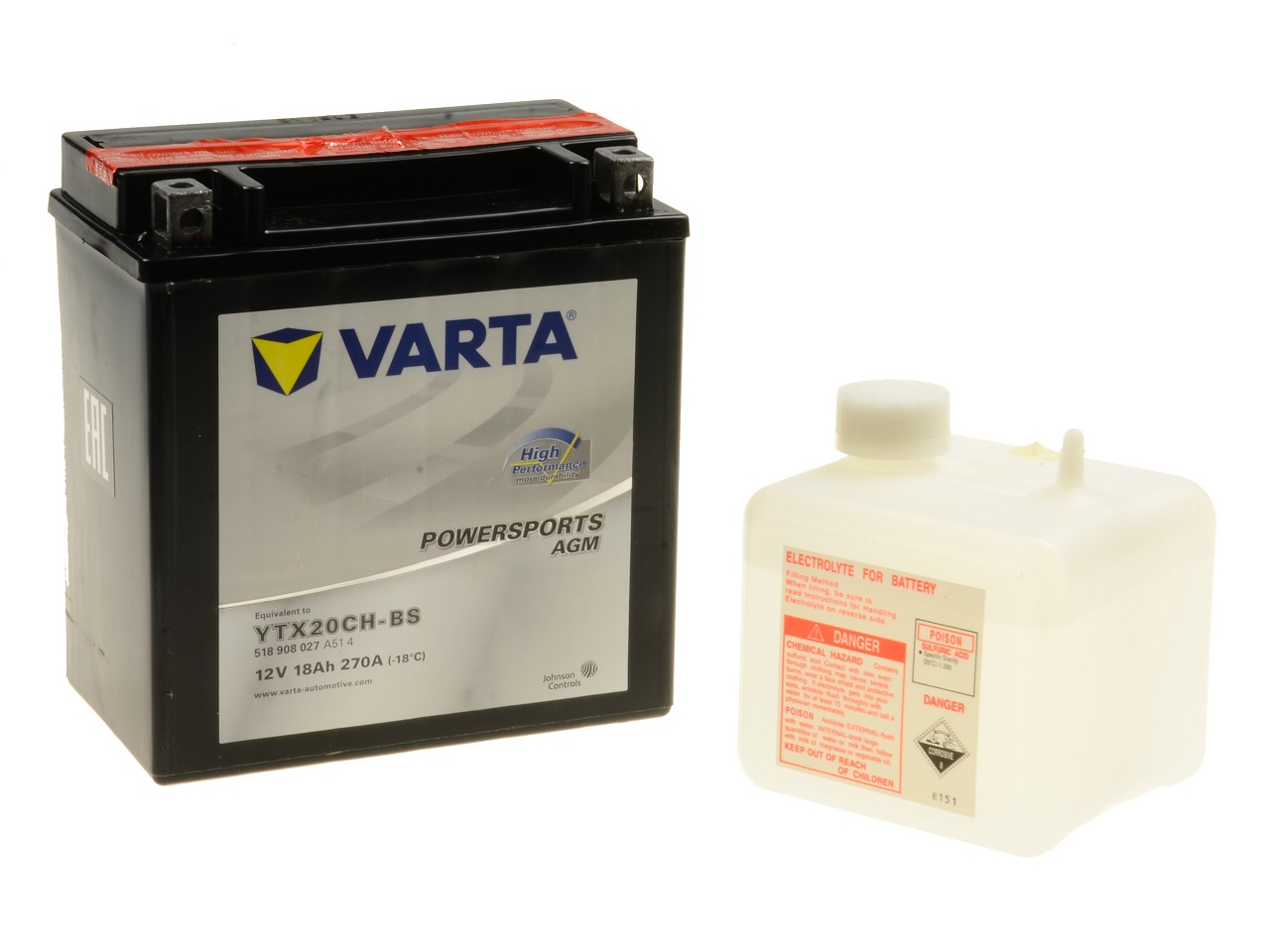 Varta YTX20CH-BS High Performace