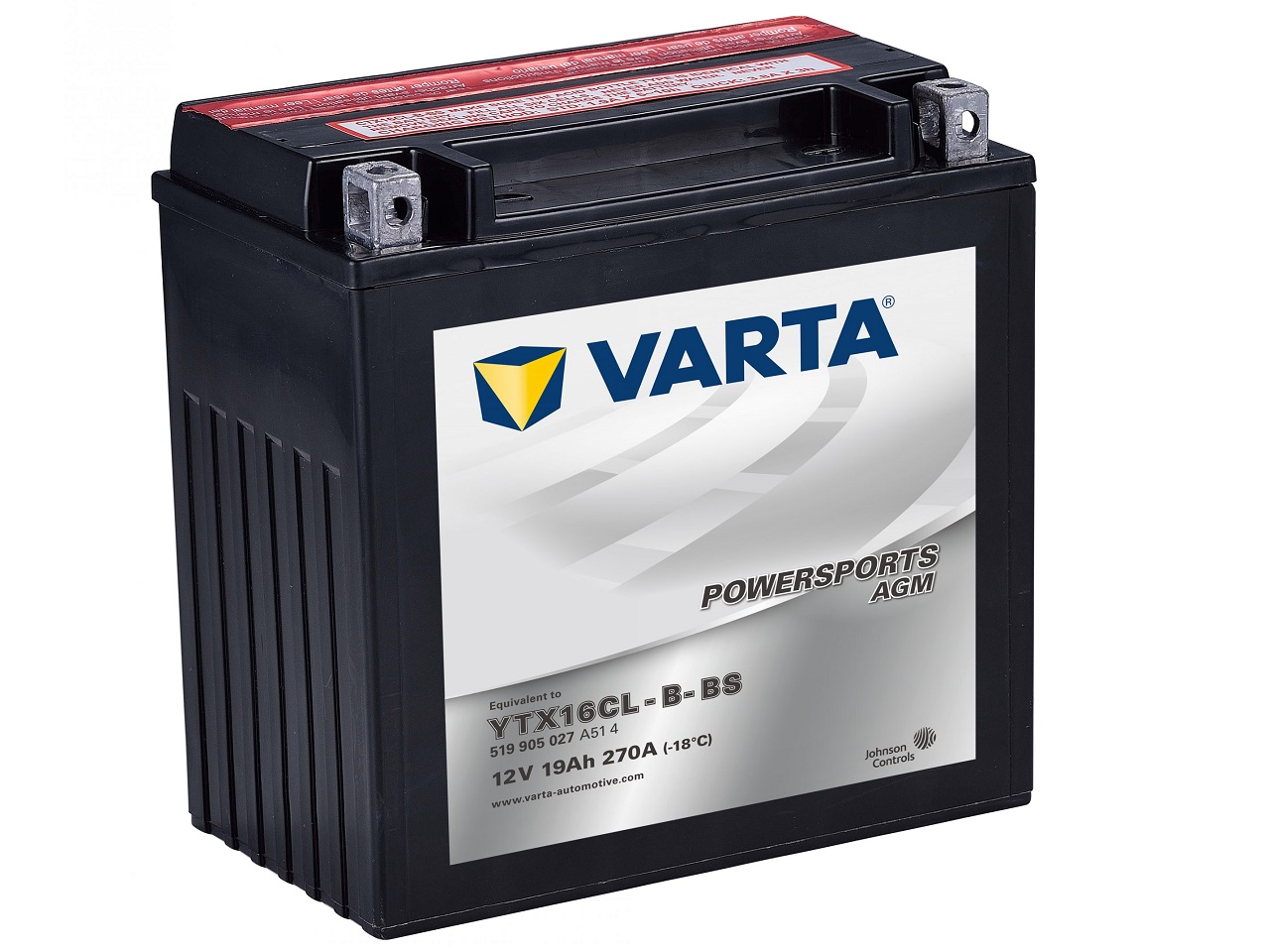 Varta YTX16CL-B-BS