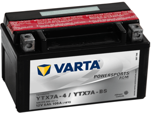 Varta YTX7A-4 / YTX7A-BS Varta YTX7A-4 / YTX7A-BS