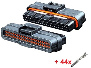 Yamaha 44 pole, 44 way marine motorbike connector female + 44 pins Yamaha 44 pole, 44 way marine motorbike connector female + 44 pins