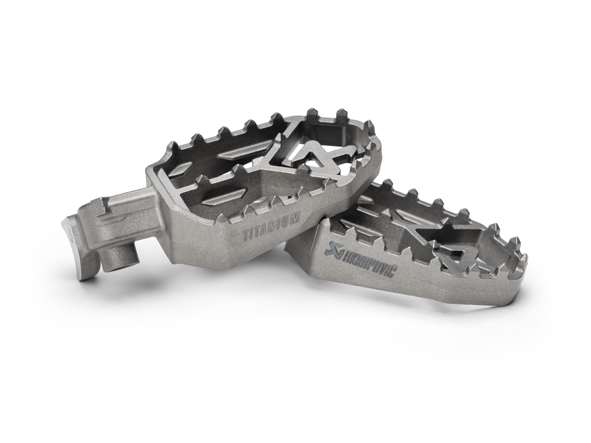 Yamaha Ténéré 700 2026 Adventure Footpeg Set (Titanium) Akrapovic F-Y7T2
