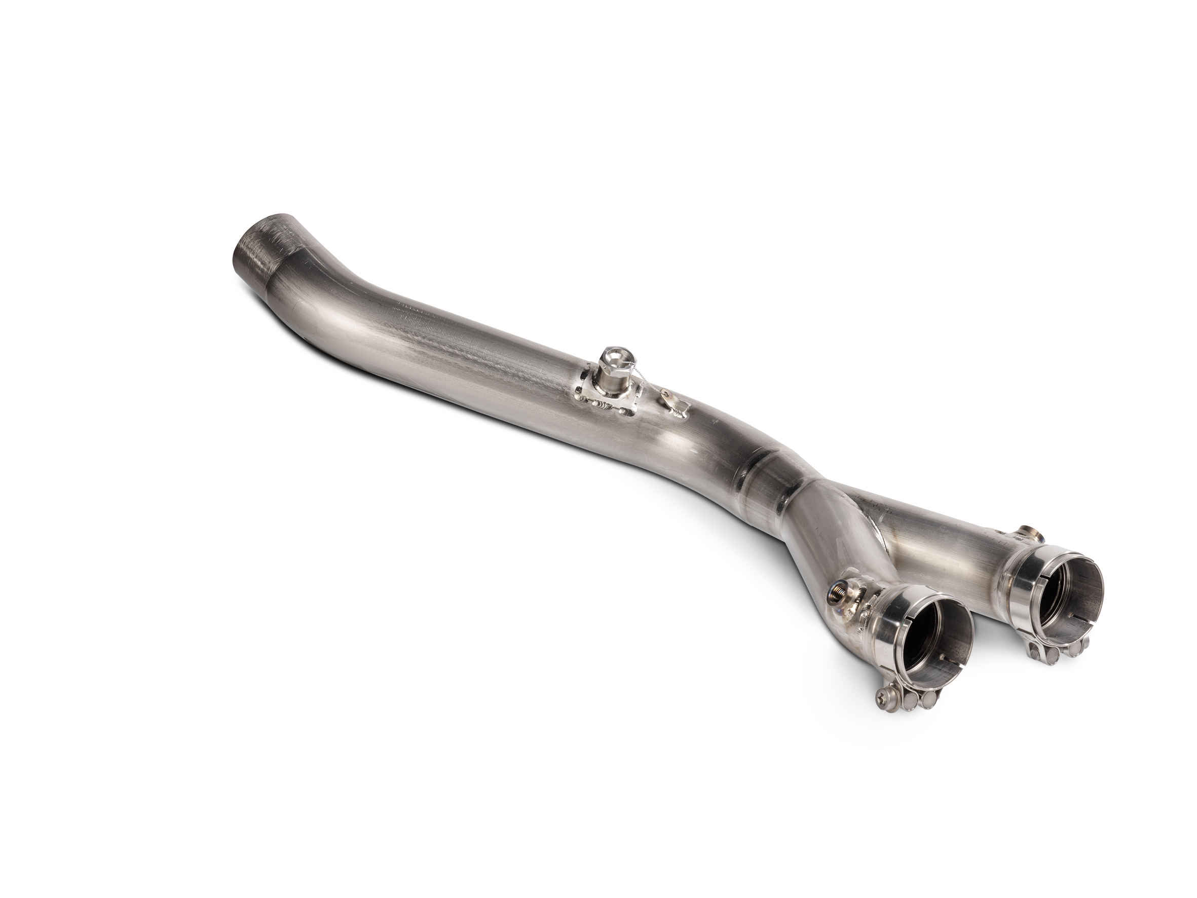 Yamaha MT-10/FZ-10 2024 Optional Link Pipe/Collector (Titanium) Akrapovic L-Y10SO19/2