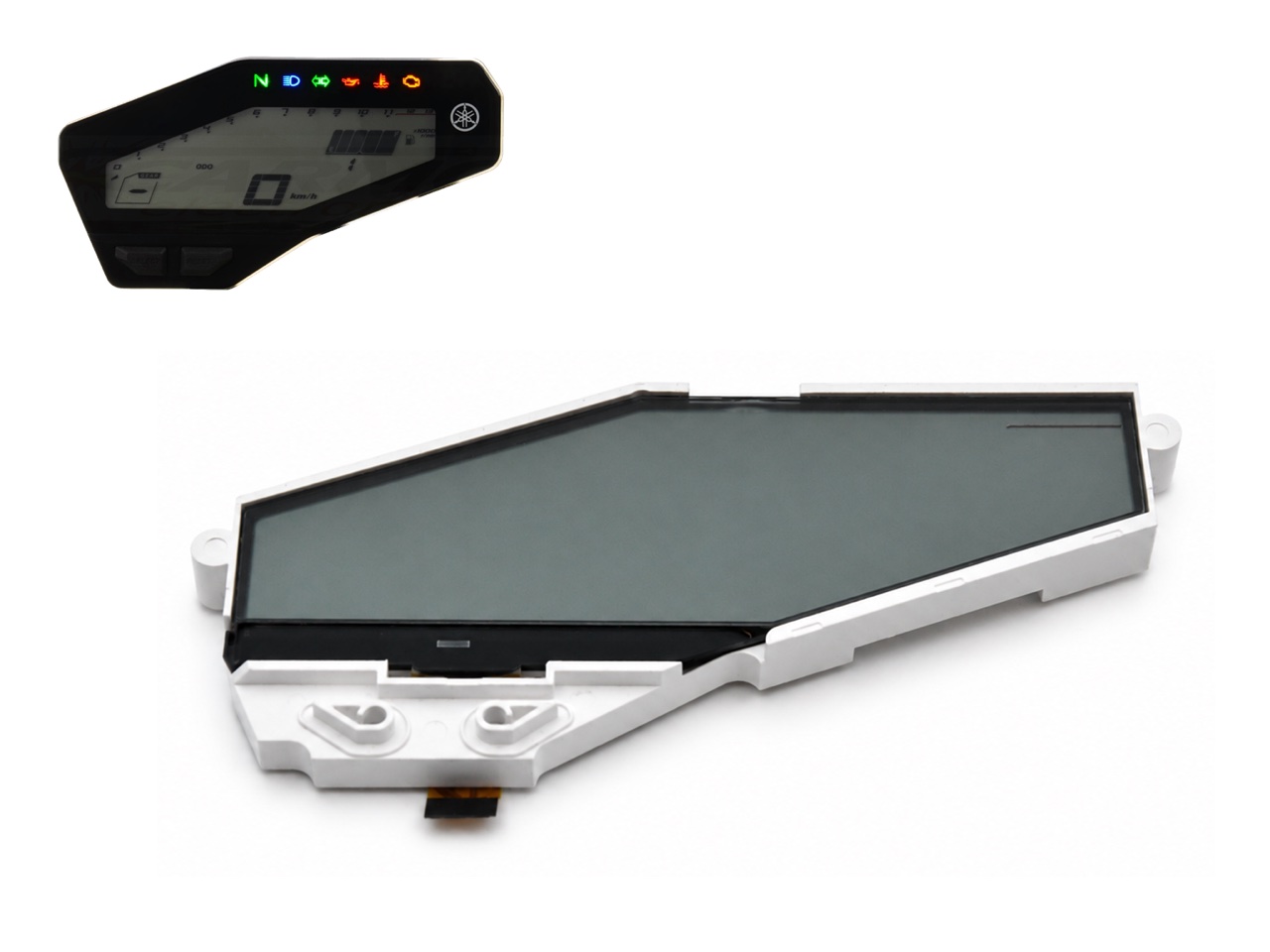 Yamaha MT-09 MT09 FZ-09 FZ09 (2018-2020) LCD scherm display dashboard (nieuw) Yamaha MT-09 MT09 FZ-09 FZ09 (2018-2020) LCD scherm display dashboard (nieuw)