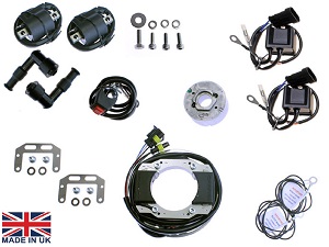 Stator Kit - Yamaha RD250 RD400 TZ350 YDS7 YR5, Suzuki T20 race stator kit (+flywheel)