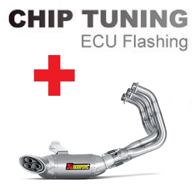 Yamaha Tracer 900 2021-2023 High Performance ECU Flash tuning + Akrapovic S-Y9R3-HAFT (Stage 3)