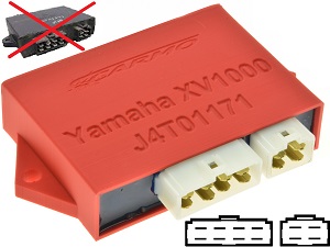Yamaha XV1000 virago CDI-box Igniter J4T01171 - 1984 1985 1986 1987 1988