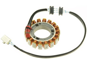 Yamaha XV500 Virago stator rebobinado del alternador 1983 1984 1985 1986 1987 1988