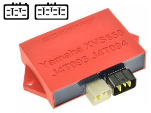 Yamaha XVS650A Dragstar v-star CDI unit ECU ontsteking (J4T093, J4T094)