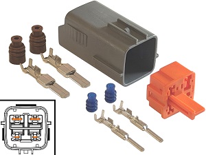 Kawasaki motorfiets regelaar stroomconnector stekker