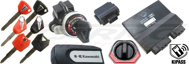 Kawasaki immobilizer keys lost