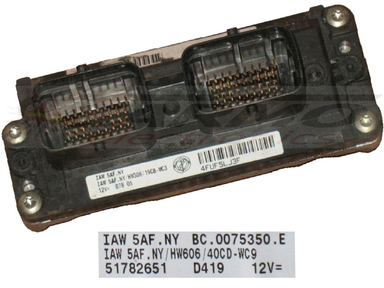 Lancia Y 1200 ECU ECM CDI controlador de caixa preta de computador (IAW 5AF.NY, IAW-5AF-NY)