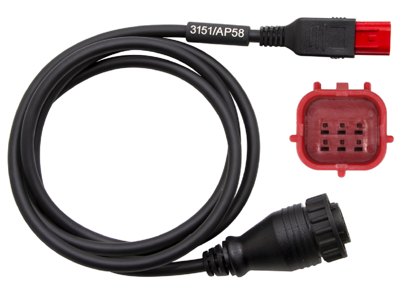 3151/AP58 OBD EURO 5 Diagnose kabel voor motorfietsen