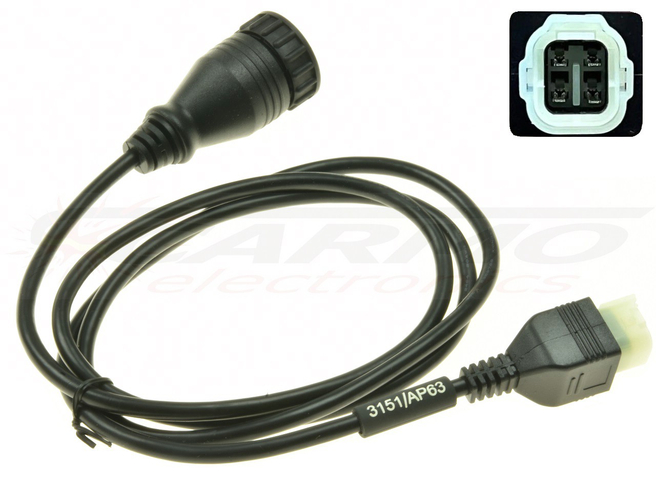 3151/AP63 Motorfiets KYMCO QUAD diagnose kabel TEXA-3911967 - Klik op de afbeelding om het venster te sluiten