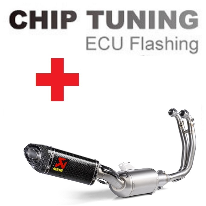 Aprilia RS 660 / Tuono 660 2021-heden EC/ECE Hoge Performance ECU Flash tuning + Akrapovic S-A6R4-HAPC (Stage 3) - Klik op de afbeelding om het venster te sluiten