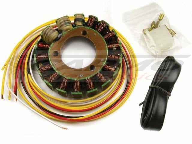 Kawasaki KR250 KR-1 KR-1S KR-1R Stator/Dynamo - CARG831 (21003-1188, 21003-1210) - Klik op de afbeelding om het venster te sluiten