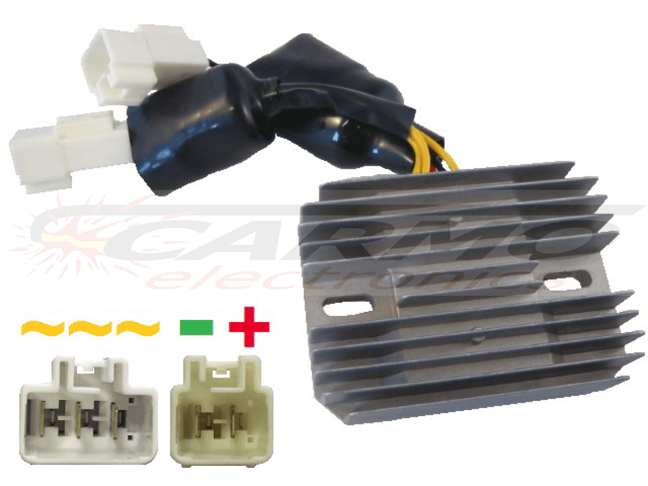 CARR1101 Honda CBR600RR CBR1000RR CBF1000 PC40 SC57 SC58 SC59 MOSFET Spanningsregelaar gelijkrichter (SH678FB, FH008EA, FH008EC) - Klik op de afbeelding om het venster te sluiten