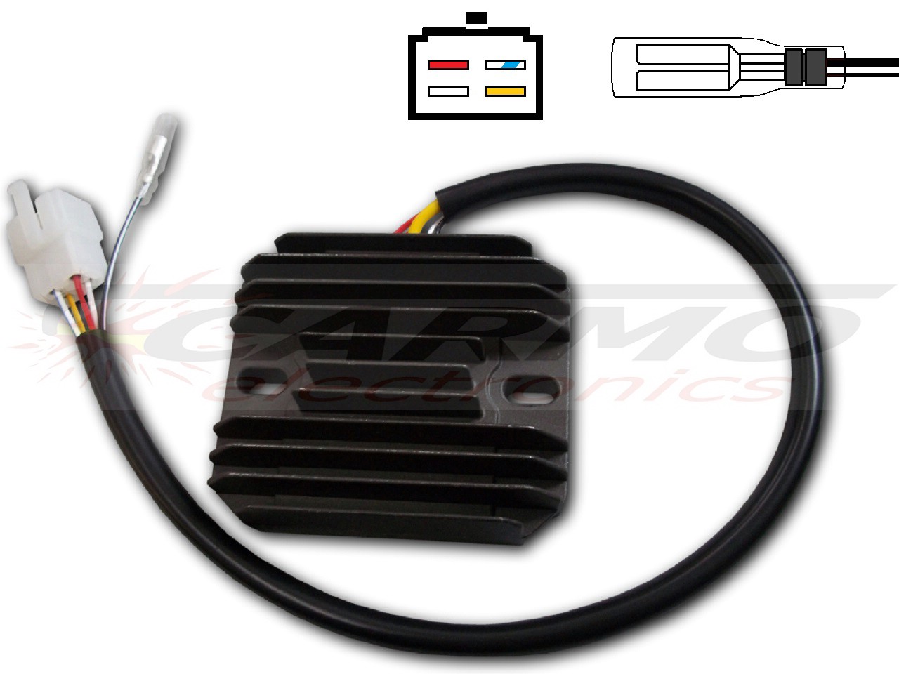 CARR111 - Suzuki LT GS XN MOSFET Spanningsregelaar gelijkrichter (32800-24500 / 32800-24501 / 32800-43410) - Klik op de afbeelding om het venster te sluiten