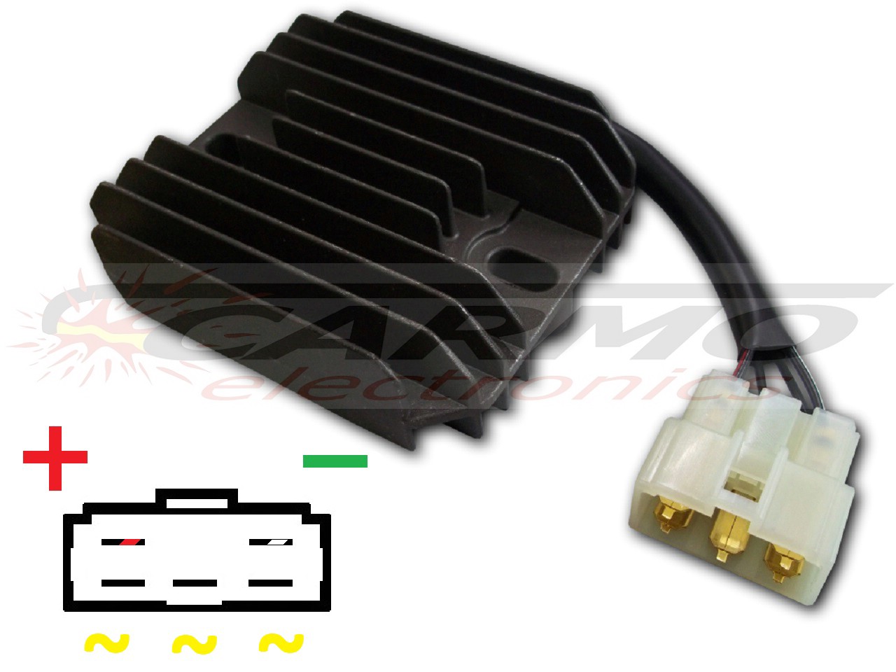 CARR201 - MOSFET Spanningsregelaar gelijkrichter (SH535A-12, SH650-12, SH532-12) - Klik op de afbeelding om het venster te sluiten