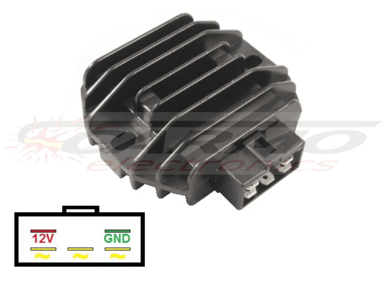 CARR202 - MOSFET Spanningsregelaar gelijkrichter (SH640D-12, SH661-12, SH713AA, SH719AA, SH573-12, SH578-12, SH650A-12) - Klik op de afbeelding om het venster te sluiten