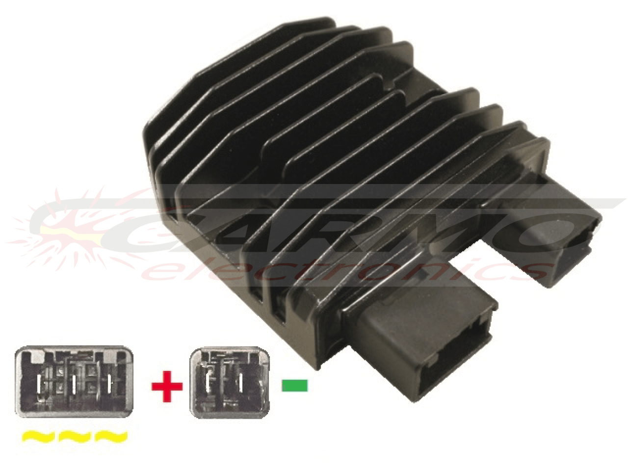 CARR2102 Honda Forza NSS FJS CB600 CBR600 CB1000 CBR1000 NC700 MOSFET Spanningsregelaar gelijkrichter (FH014AA, SH750AA) - Klik op de afbeelding om het venster te sluiten