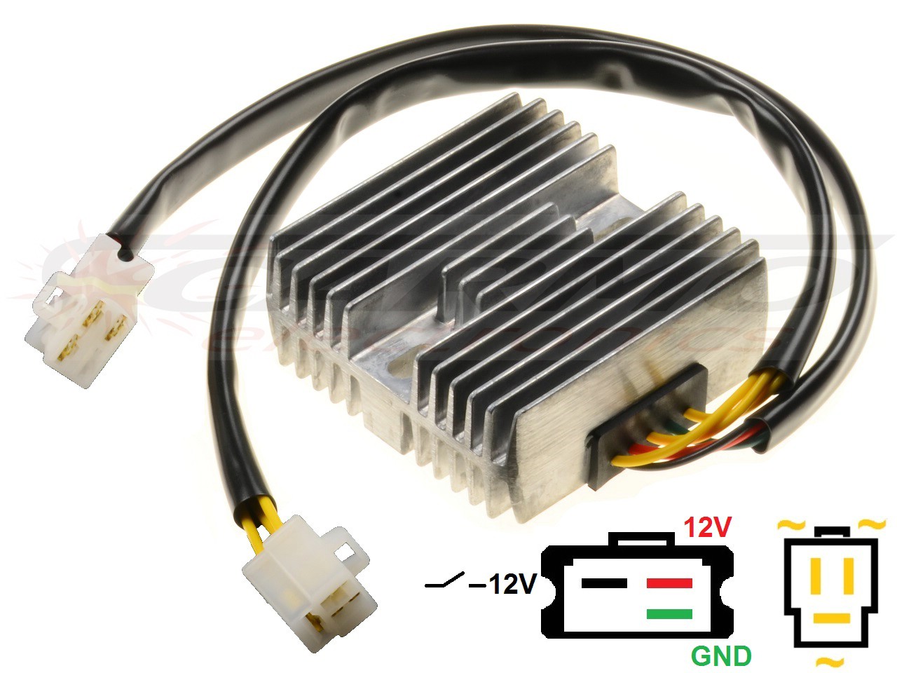 CARR6651 SH532-12 MOSFET Spanningsregelaar gelijkrichter - Klik op de afbeelding om het venster te sluiten