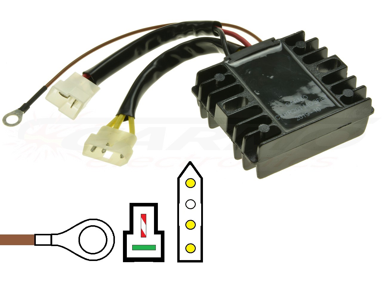 Rectifier Regulator Compatible with BMW F 650 800 G 650 Aprilia Leonardo 250 350 Pegaso 650