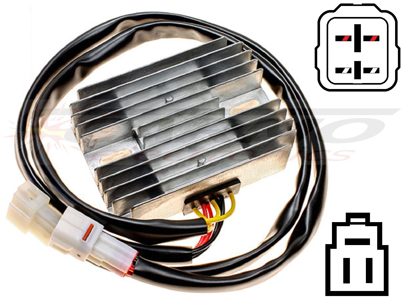 CARR8531 Suzuki GSX1300R GSX-R1300 Hayabusa MOSFET Spanningsregelaar gelijkrichter - Klik op de afbeelding om het venster te sluiten