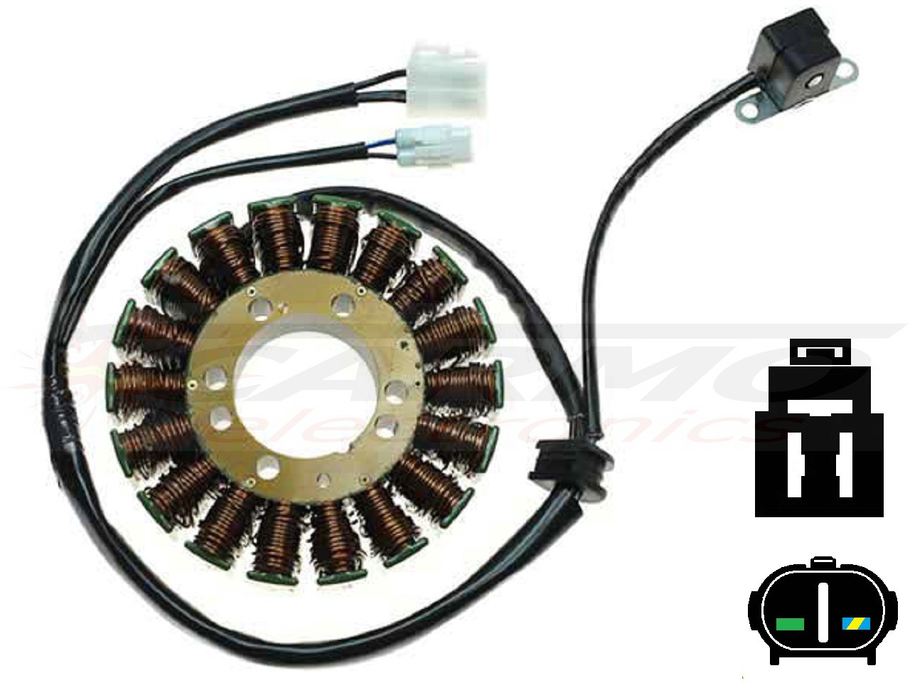 Stator/Dynamo Triumph 675 Street Triple Daytona - CARG6751 - Klik op de afbeelding om het venster te sluiten