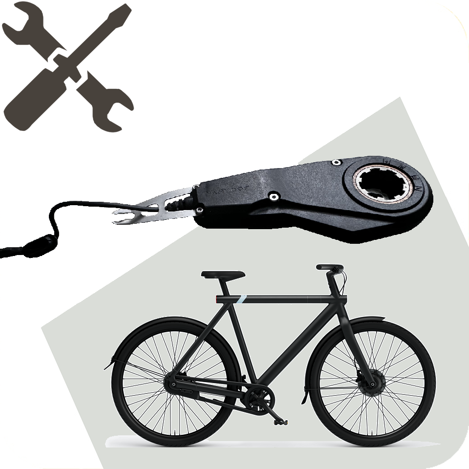 Vanmoof e-shifter eshifter elektronica Reparatie - revisie kosten VM - Klik op de afbeelding om het venster te sluiten