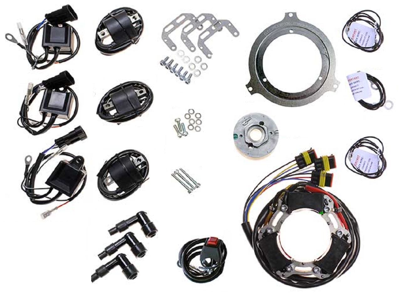 Stator Kit - STK-330 Kawasaki KH250 KH400 KH500 H1 H2 Suzuki TR750 - Klik op de afbeelding om het venster te sluiten