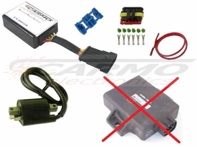 Arctic Cat Suzuki LTF 250 300 400 CDI unit ECU ontsteking 32900-19B40 32900-19B50 - Klik op de afbeelding om het venster te sluiten