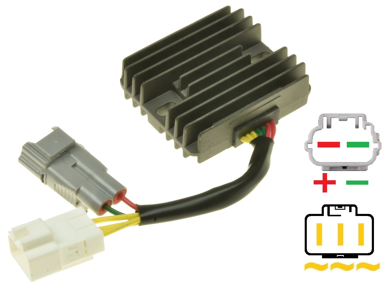 CARR694VL Suzuki VL1500 VZ1500 VZR1800 AN650 MOSFET Spanningsregelaar gelijkrichter (SH820AA, 32800-10G30) - Klik op de afbeelding om het venster te sluiten