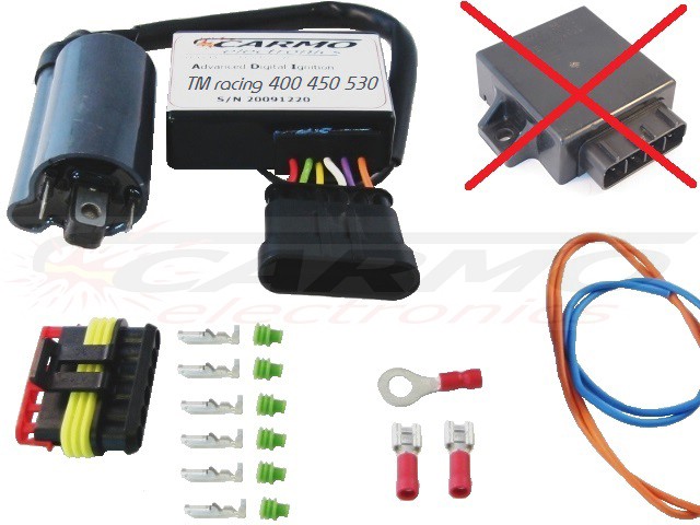 Verbeterde TM racing 400 450 530 660 CDI unit ECU ontsteking - Klik op de afbeelding om het venster te sluiten