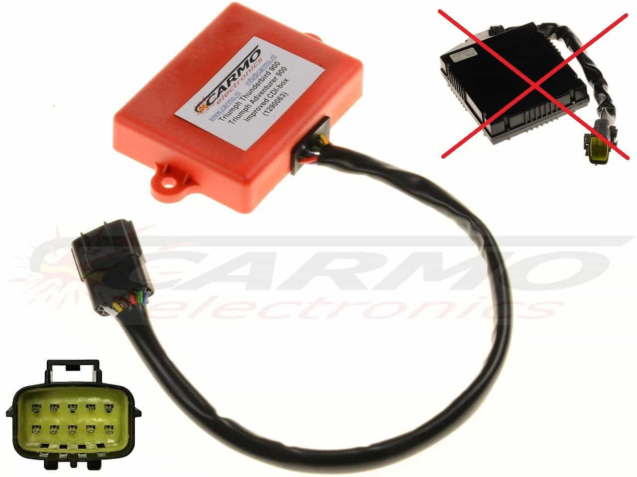 Triumph Adventurer / Thunderbird Sport 900 (1290063) CDI unit ECU ontsteking - Klik op de afbeelding om het venster te sluiten