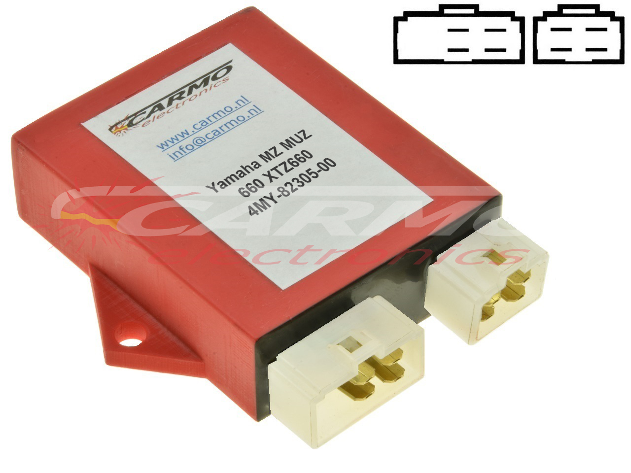 Yamaha MZ MUZ 660 XTZ660 Ténéré CDI unit ECU ontsteking (4MY-82305-00) - Klik op de afbeelding om het venster te sluiten