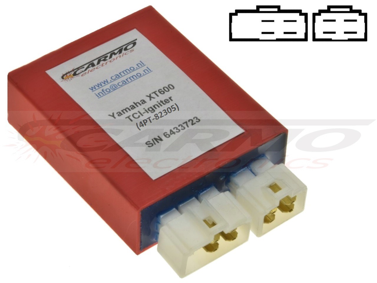 Yamaha XT600 XT600E CDI unit ECU ontsteking (4PT-82305) - Klik op de afbeelding om het venster te sluiten