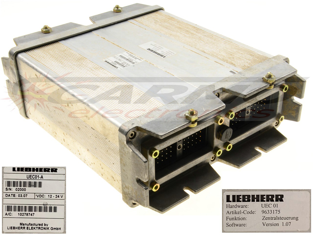 Liebherr A314 Litronic ECU ECM CDI motor computer unit (UEC1, 9633175)