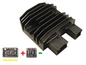 CARR2102 Honda Forza NSS FJS CB600 CBR600 CB1000 CBR1000 NC700 MOSFET Spanningsregelaar gelijkrichter (FH014AA, SH750AA)