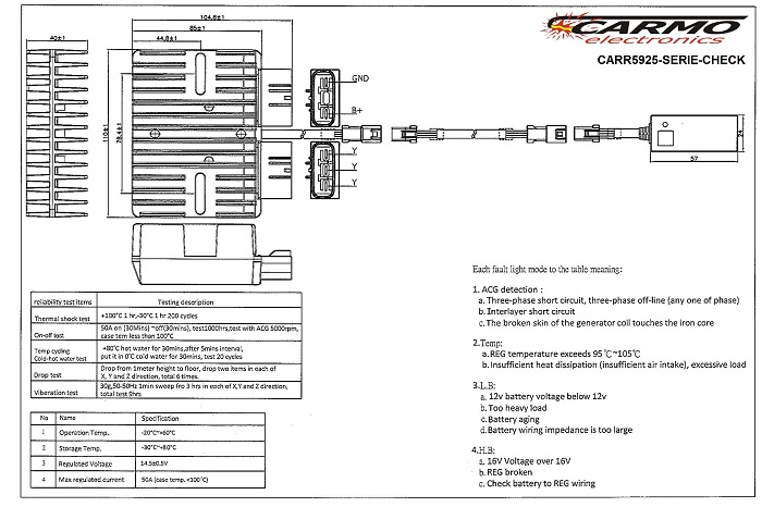 Series MOSFET SH847AA SH775 voltage regulator rectifier specs